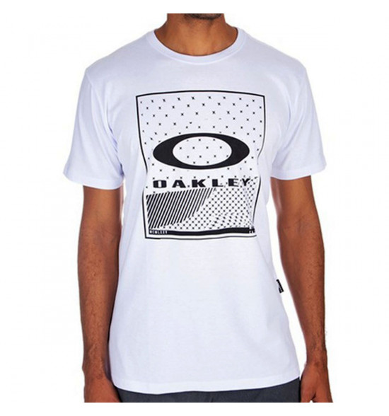 Camiseta Oakley Skull Panel Tee Branca - 3