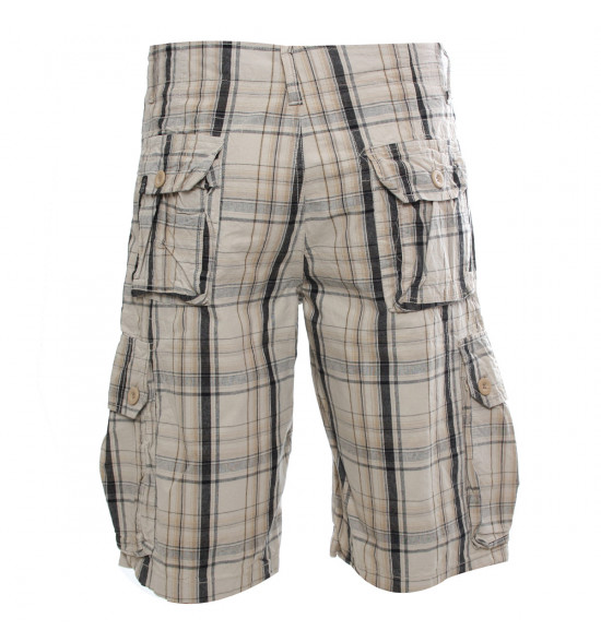 Rx Bermuda Walk Alma De Praia Xadrez Cargo - 2