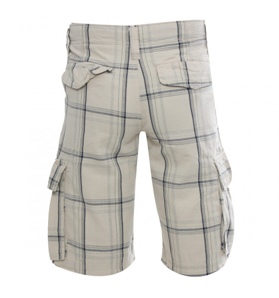 Rx Bermuda Walk Alma De Praia Xadrez Khaki - 2