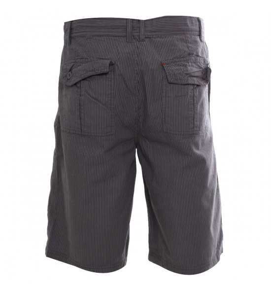 Rx Bermuda Walk Alma De Praia Listrada Cinza - 2