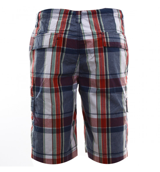 Rx Bermuda Walk Cargo Alma De Praia Xadrez Red - 2