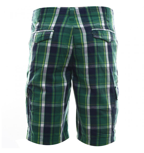 Rx Bermuda Walk Cargo Alma De Praia Xadrez Green - 2