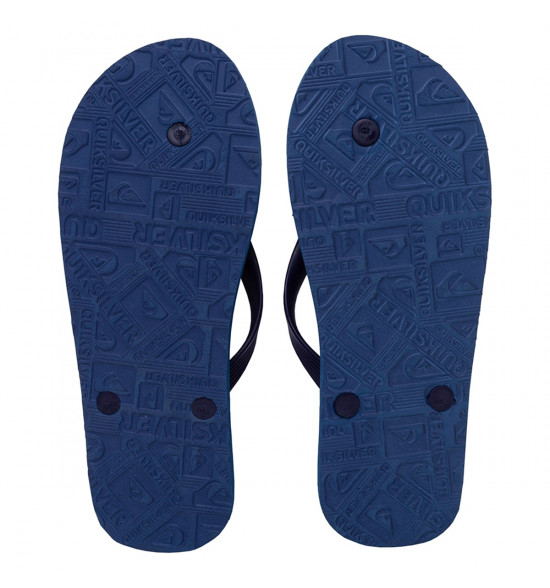 Chinelo Quiksilver Molokai Slab Logo Laranja - 4