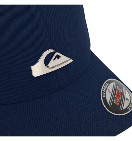 Boné Quiksilver Plate Silver Navy - 4