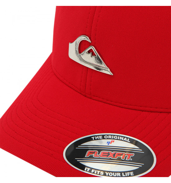 Boné Quiksilver Plate Silver Red - 4