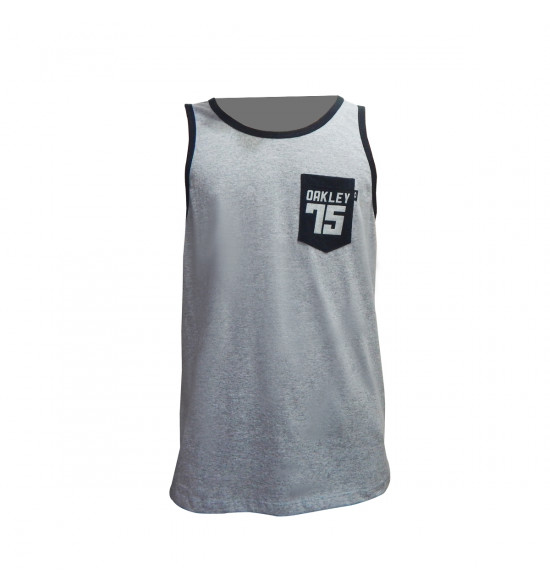 Regata Oakley Game Brand Tank Cinza