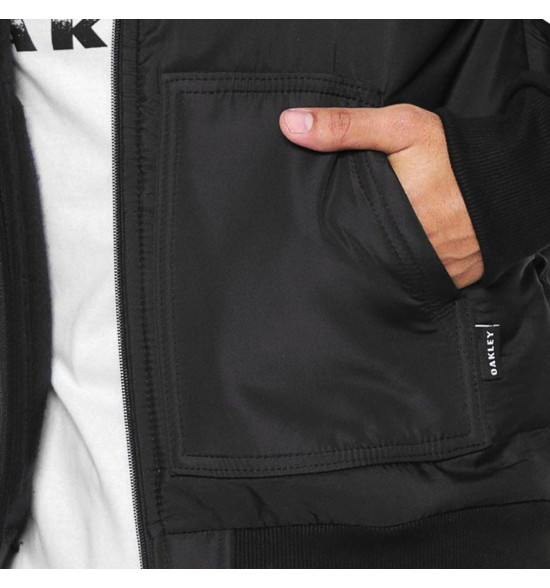 Jaqueta Moletom Oakley Tracker F/Z Blackout - 3