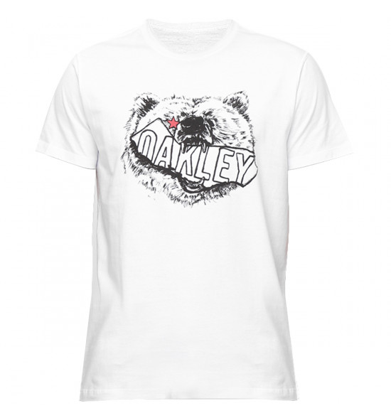 Camiseta Oakley Bear Revolt Tee Branca