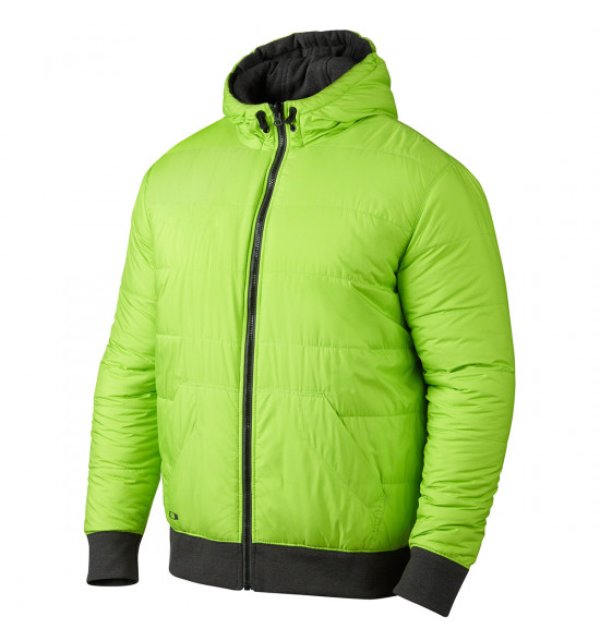 Jaqueta Oakley Dynamic Fleece Dupla Face Amarelo Neon - 3