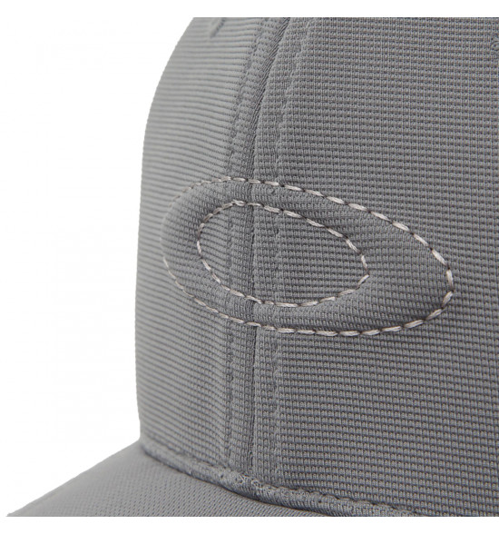 Boné Oakley Ellipse 6 Panel Hat Cinza - 5