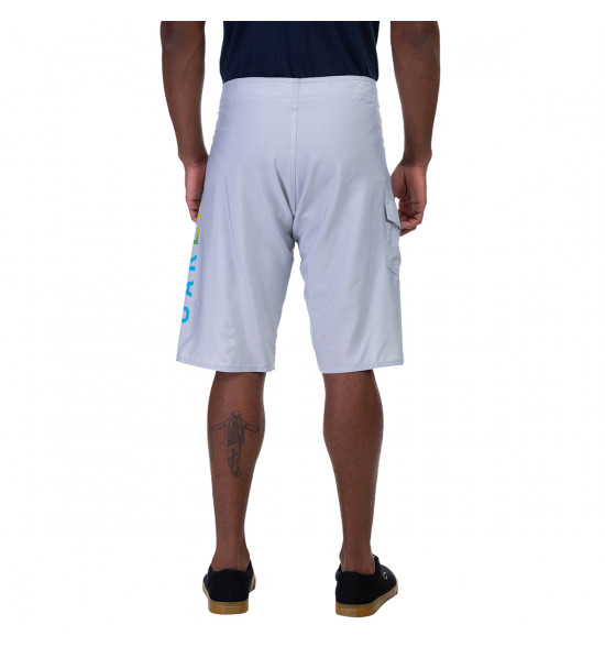 Bermuda Água Oakley Fade Essencial Board Cinza - 5