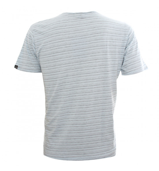 Rx Camiseta Alma De Praia Listrada Azul - 2