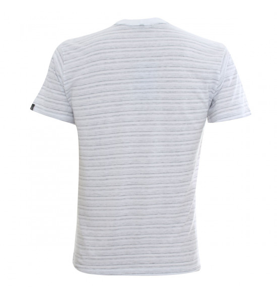 Rx Camiseta Alma De Praia Listrada Branca - 2