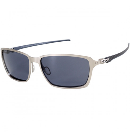 Óculos Oakley Tincan Carbon Satin Chrome/Lente Grey ref