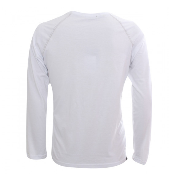 Rx Camiseta Alma De Praia Manga Longa Raglan Branca - 2