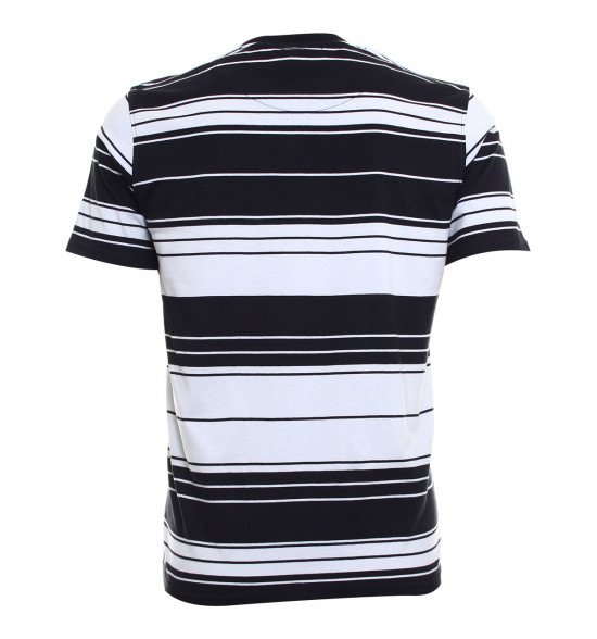 Rx Camiseta Alma de Praia Especial Listras Preta PROMOÇAO - 2