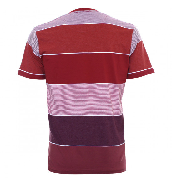 Rx Camiseta Alma de Praia Listras Vermelho - 2