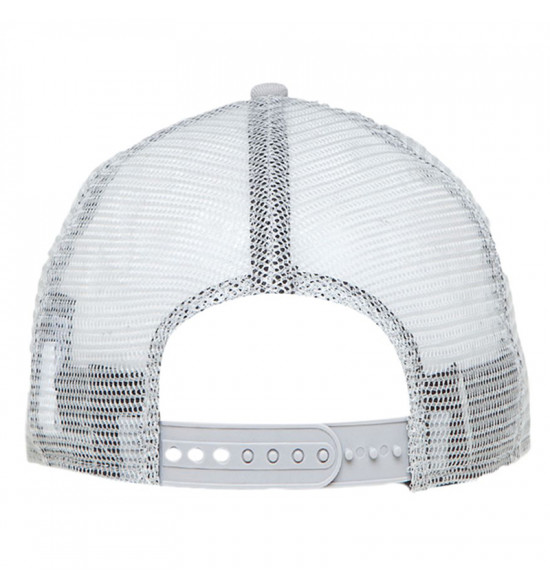 Boné Oakley Factory Pilot Trucker Cinza com Logo Rosa - 2