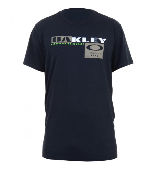 Camiseta Oakley Plates Tee Preto
