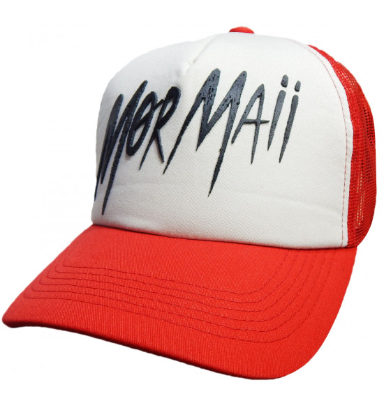 Boné Mormaii Trucker Scream Type Vermelho