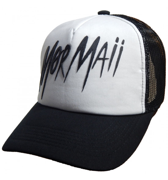 Boné Mormaii Trucker Scream Type Preto