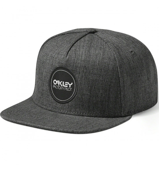 Boné Oakley Factory Pilot Novelty Snapback Preto