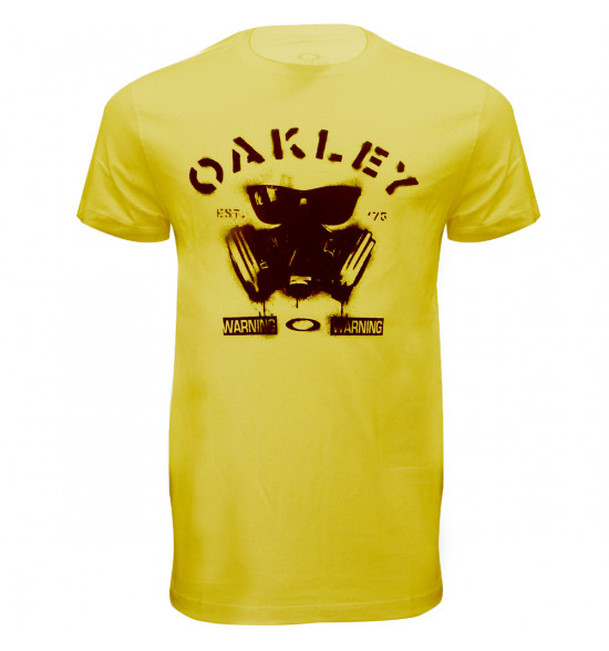 Camiseta Oakley Glassmask Amarela