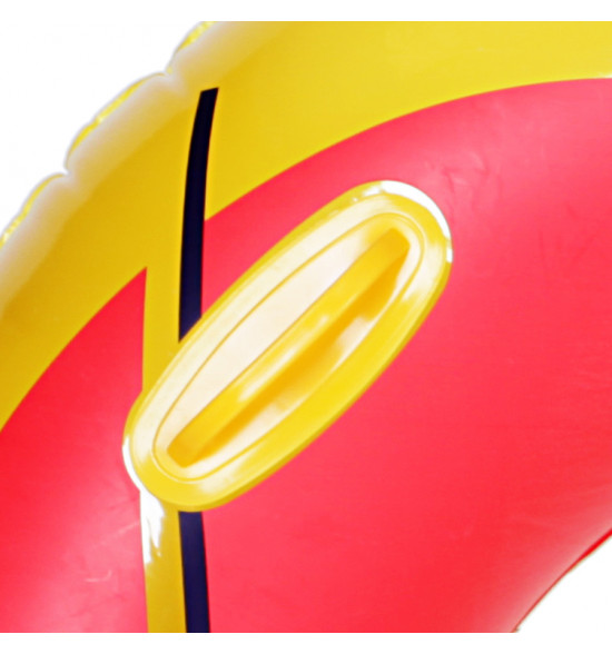 Praia Boia Inflável Mormaii Redonda com Alça Quadriculados - 2