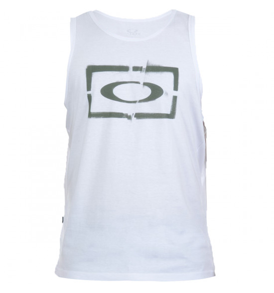 Regata Oakley Stencil Ellipse Branco