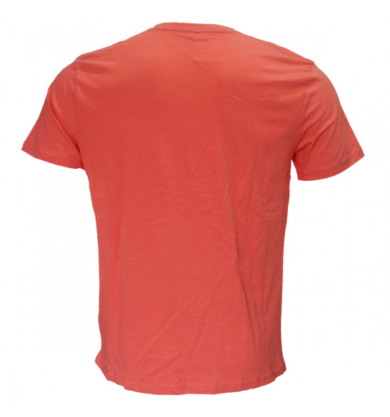 Rx Camiseta Alma de Praia Gola V Flame Rosa - 2