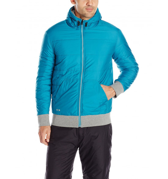 Jaqueta Oakley Dynamic Fleece Dupla Face Azul Bebe - 8