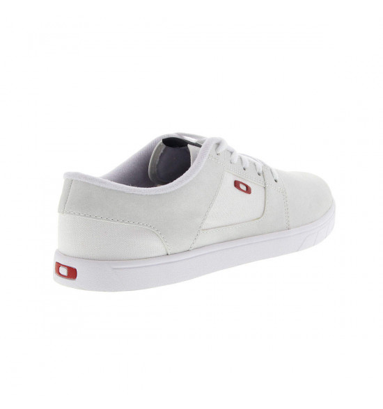 Tênis Oakley Hollow Branco Com Vermelho - 3