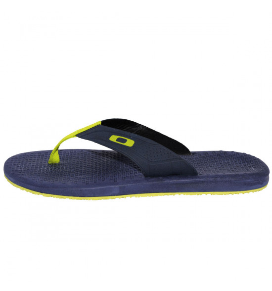 Chinelo Oakley Keel Airlift New Navy Lemon - 4