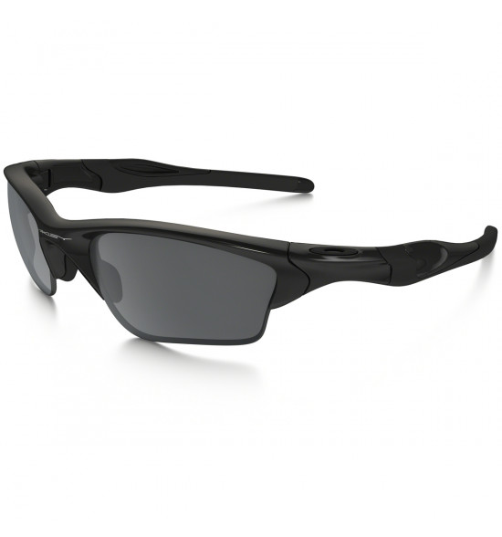 Óculos Oakley Half Jacket 2.0 Polished Black W/ Black Iridium LANÇAMENTO