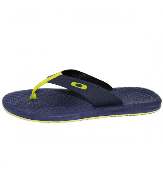Chinelo Oakley Keel Airlift New Navy Lemon - 3