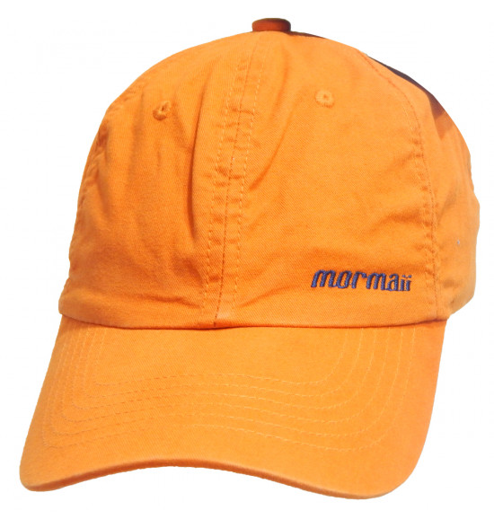 Boné Mormaii Basic Orange Com Logo Bordado