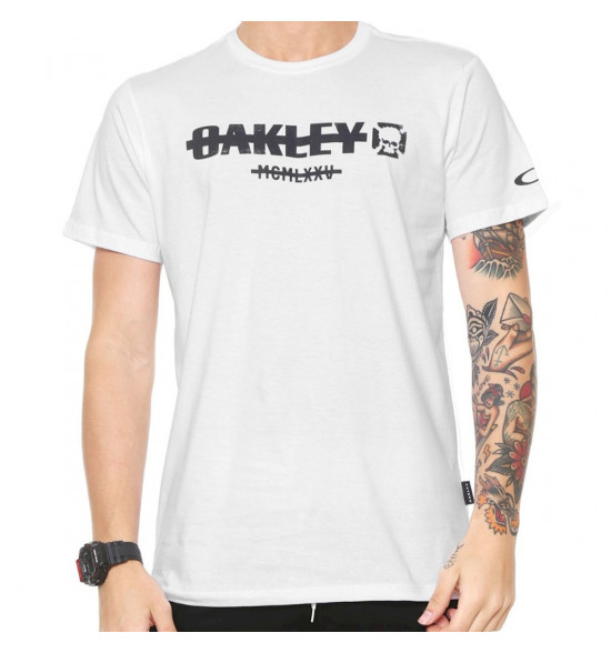 Camiseta Oakley Unsublished Tee Branco - 3