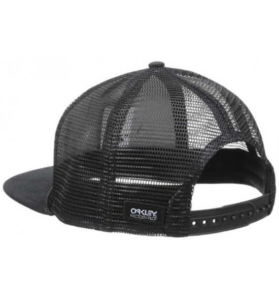 Boné Oakley Factory Pilot Trucker-O-Justable Fit Preto - 2