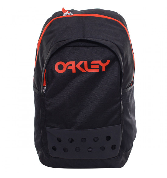 Mochila Oakley Factory Pilot XL Preta com Vermelho LIQUIDAÇÃO