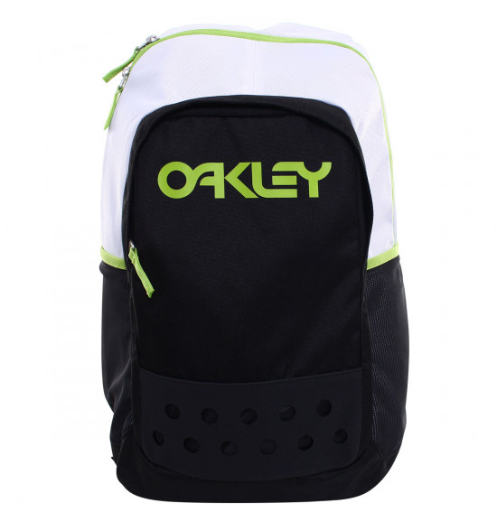Mochila Oakley Factory Pilot XL Preto com Verde LIQUIDAÇÃO
