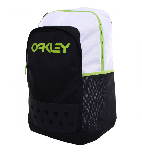 Mochila Oakley Factory Pilot XL Preto com Verde LIQUIDAÇÃO - 2