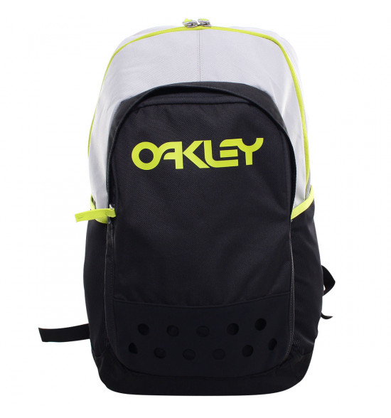 Mochila Oakley Factory Pilot XL Preta com Neon LIQUIDAÇÃO
