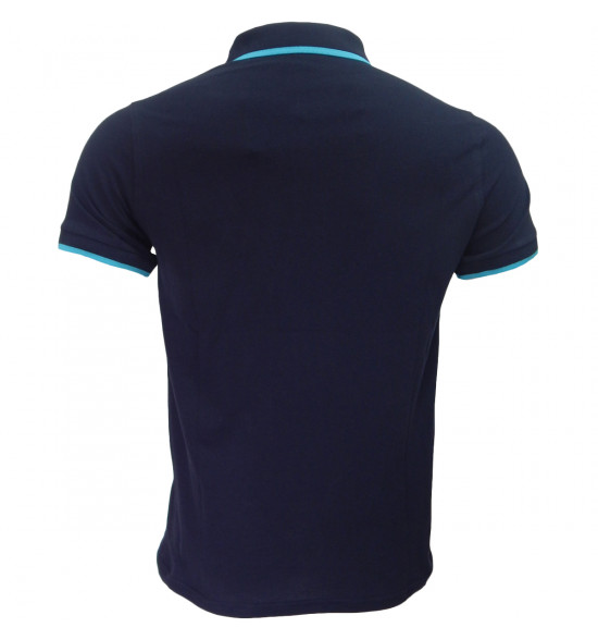 Camisa Polo Oakley Classic Slim Patch Azul - 2
