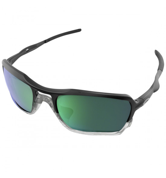 Oculos Oakley Triggerman Black Lente Jade Iridium Ref Oo9266 02