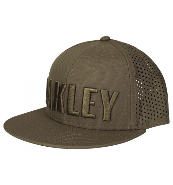 Boné Oakley Octane Perf Snap-back Olive
