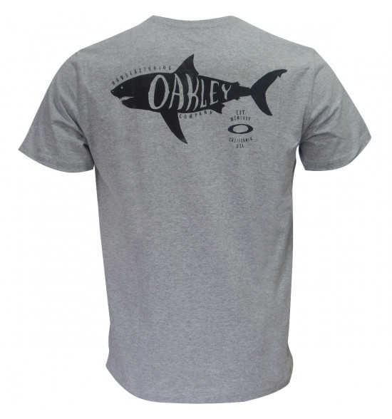 Camiseta Oakley Shark Attack Grafite - 2