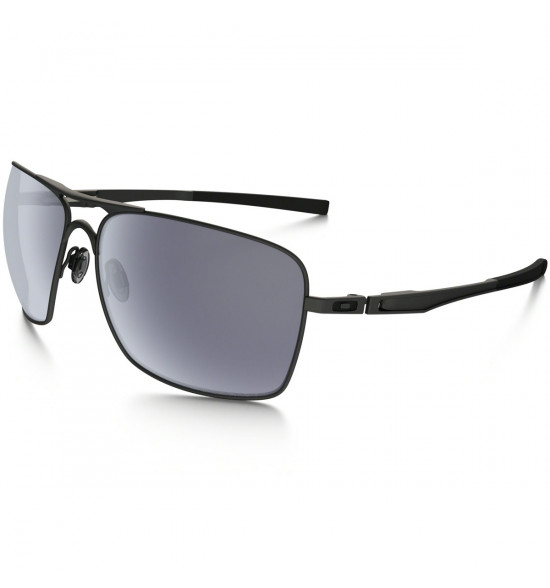 Óculos Oakley Plaintiff Squared Matte Black/ Grey Polarizado