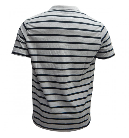 Camisa Polo Oakley Striped Patch Cinza - 2