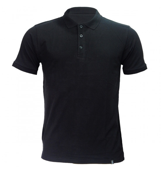 Rx Camisa Polo Alma de Praia Modern Life Preto