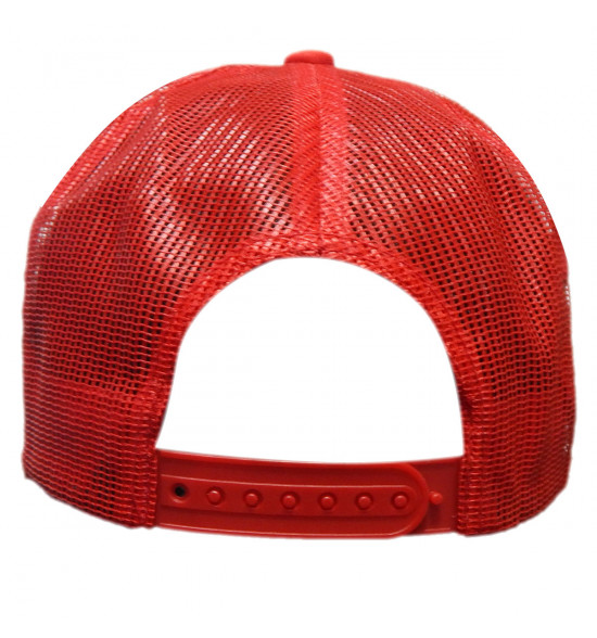 Boné Mormaii Trucker Scream Type Vermelho - 2